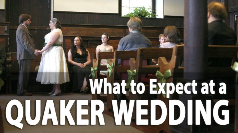 What to Expect at a Quaker Wedding